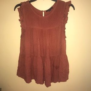 Pretty ruffle blouse!